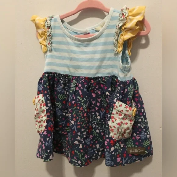 Matilda Jane Toddler brilliant daydream painted reverie tunic size 2 - Picture 2 of 3